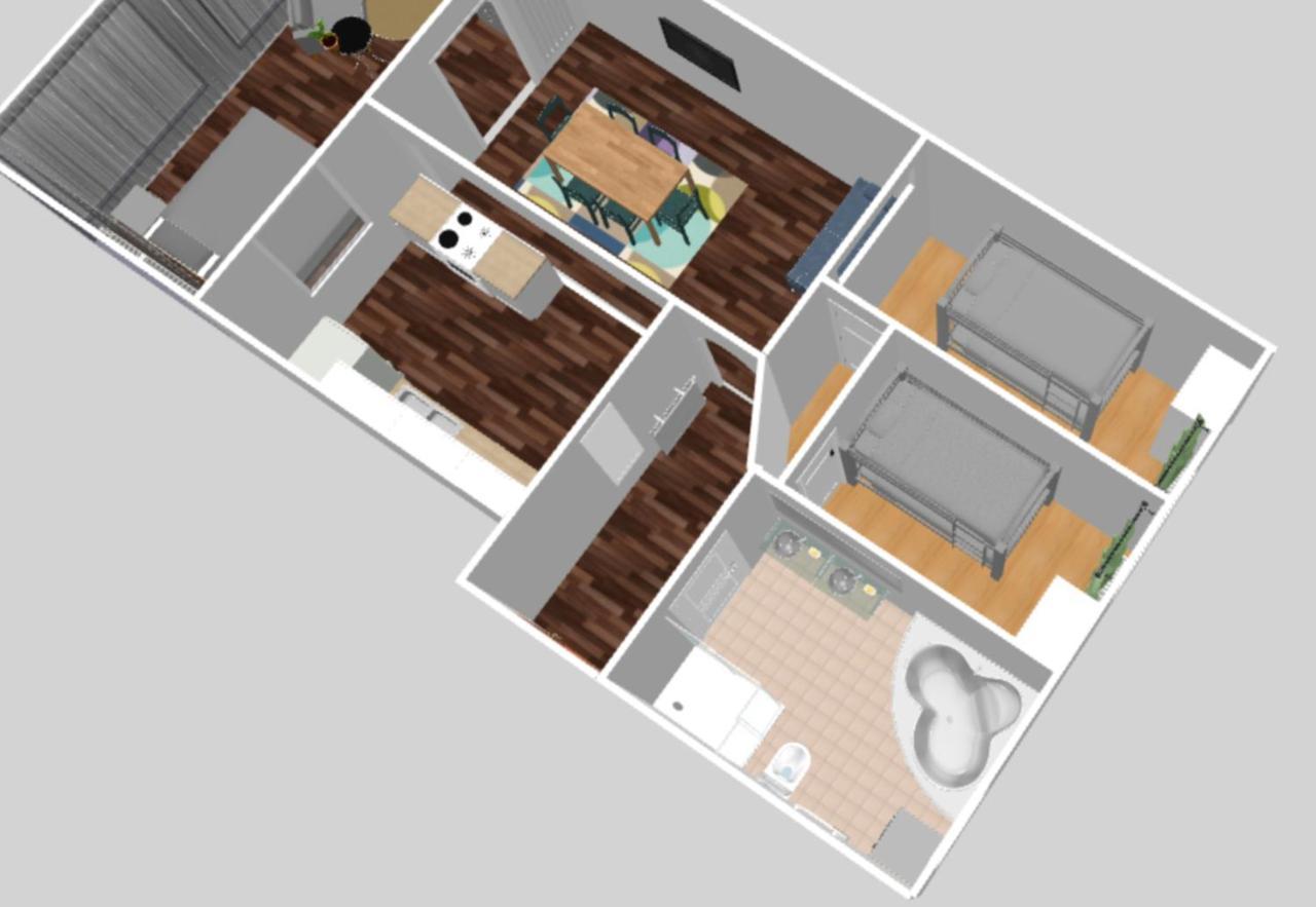 Apartment Humboldt 3 Schlafzimmer,Wifi, Netflix Parken, Terrasse, Klimatisiert, Naehe Zentrum Ена Экстерьер фото