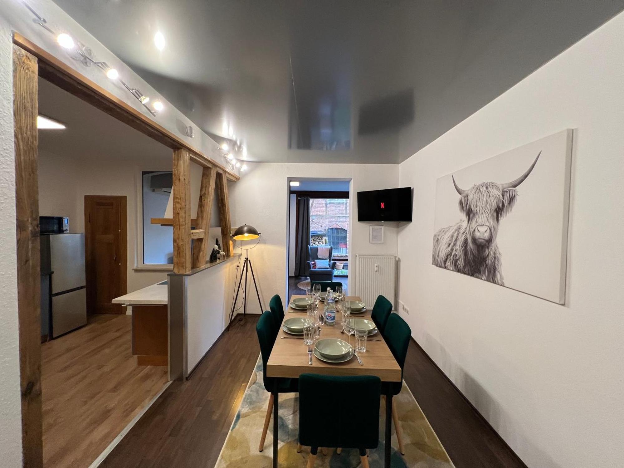 Apartment Humboldt 3 Schlafzimmer,Wifi, Netflix Parken, Terrasse, Klimatisiert, Naehe Zentrum Ена Экстерьер фото